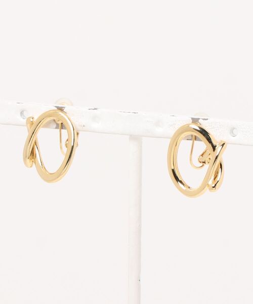 rapiecage（ラピエサージュ）の「サイドタイHOOPイヤリング（イヤリング・レディース・ゴールド/シルバー・FREE）」の6枚目の写真