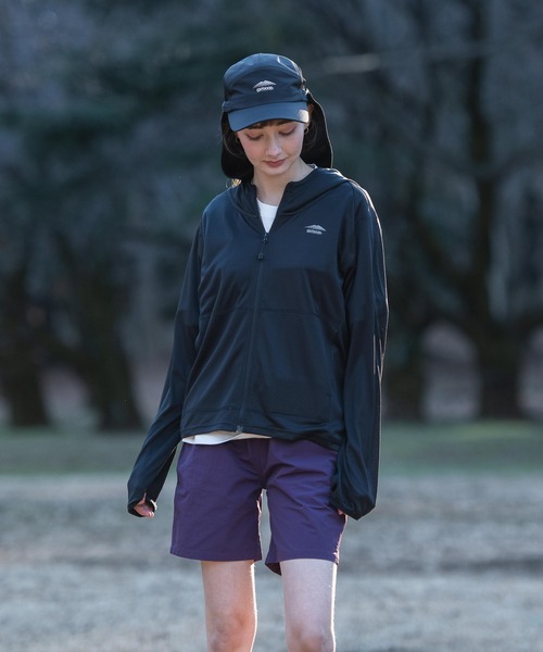 OUTDOOR PRODUCTS APPAREL(アウトドアプロダクツアパレル)の「速乾 透湿 UVカット 吸水速乾 抗菌防臭加工 リフレクター 軽量 パーカー ラッシュガード(パーカー・レディース・ネイビー/ブラック/グレー・LARGE/MEDIUM)」の18枚目の写真