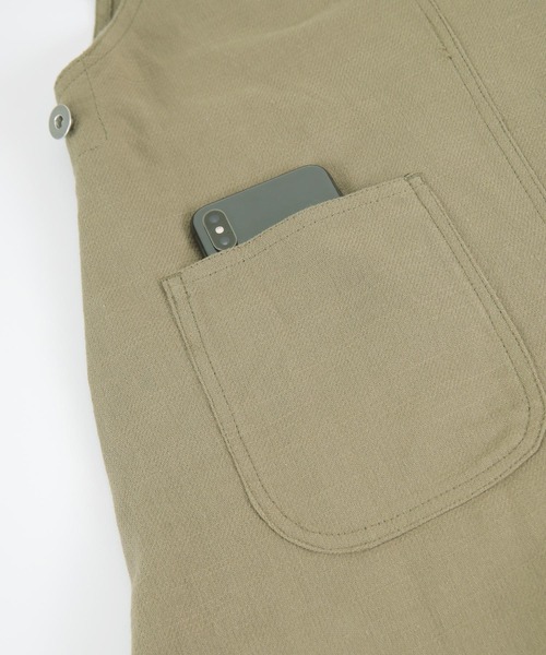 titivate（ティティベイト）の「フレアボリュームサロペットスカート（ジャンパースカート・レディース・カーキ/アイボリー/オフホワイト・S/M）」の20枚目の写真