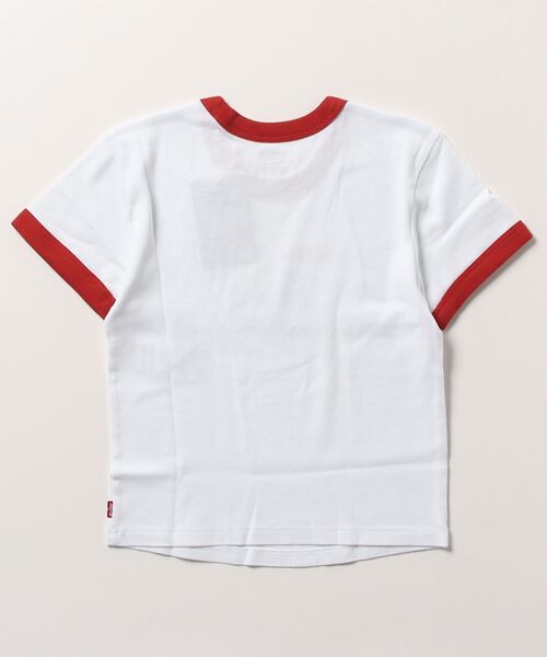Levi's（リーバイス）の「Levi's/リーバイス グラフィックリンガーミニTシャツ SLOW DOWN BRIGHT WHITE（Tシャツ/カットソー・レディース・マルチ・M/S/XS）」の2枚目の写真