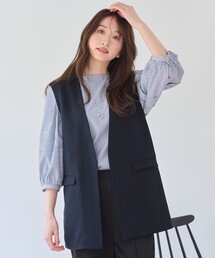 リネンライクエアーヴィンテージ ジレ