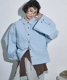 スーパーワイドスリーブボクシーシャツ