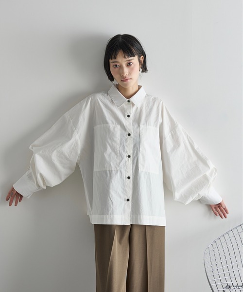 yonfa フラッシースリーブティ ロングスリーブ刺繍ロゴTシャツ【メール便可／90】通販