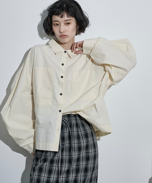 スーパーワイドスリーブボクシーシャツ（シャツ/ブラウス）｜THE YOn
