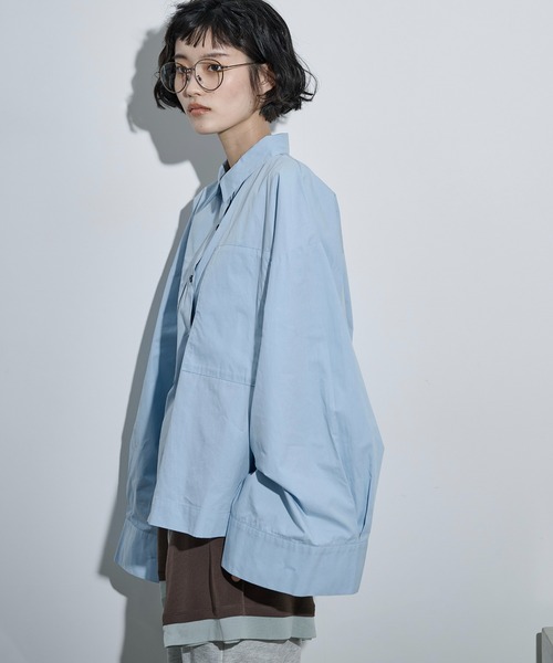 スーパーワイドスリーブボクシーシャツ（シャツ/ブラウス）｜THE YOn