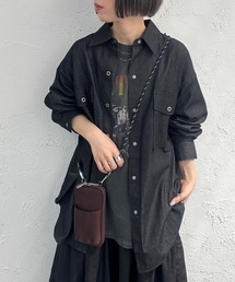 apres jour mignon | デニムBIGシャツ【ZOZOTOWN限定アイテム】(シャツ/ブラウス)