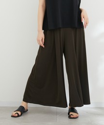 【KATHARINE ROSS】〈新色登場!〉選べる丈85cm/92cm ゆるらくさらりワイドガウチョ