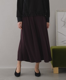 【KATHARINE ROSS】〈新色登場!〉選べる丈85cm/92cm ゆるらくさらりワイドガウチョ