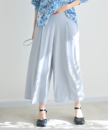 【KATHARINE ROSS】〈新色登場！〉選べる丈85cm/92cm ゆるらくさらりワイドガウチョ