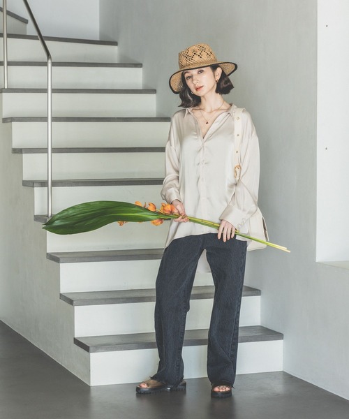 eL（エル）の「【eL】Slide Sandal/191705（サンダル・レディース・ブラック/カーキ・LARGE/MEDIUM）」の18枚目の写真