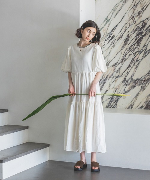 eL（エル）の「【eL】Slide Sandal/191705（サンダル・レディース・ブラック/カーキ・LARGE/MEDIUM）」の7枚目の写真