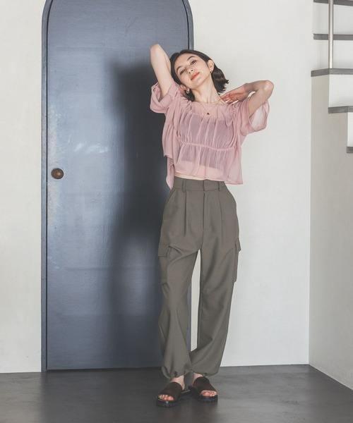 eL（エル）の「【eL】Slide Sandal/191705（サンダル・レディース・ブラック/カーキ・LARGE/MEDIUM）」の10枚目の写真