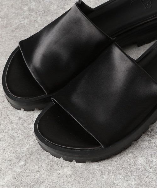 eL（エル）の「【eL】Slide Sandal/191705（サンダル・レディース・ブラック/カーキ・LARGE/MEDIUM）」の11枚目の写真