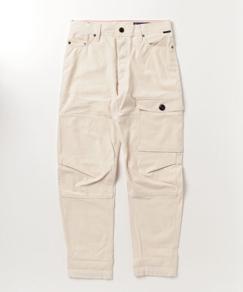 G-STAR（ジースター）の「BEARING 3D CARGO PANTS/立体裁断デニムカーゴパンツ（デニムパンツ・メンズ・ベージュ系その他・28/30/29/30/30/30/31/30/32/30/33/30/34/30/30/32/32/32/33/32/28/32/29/32/31/32/34/32）」の5枚目の写真