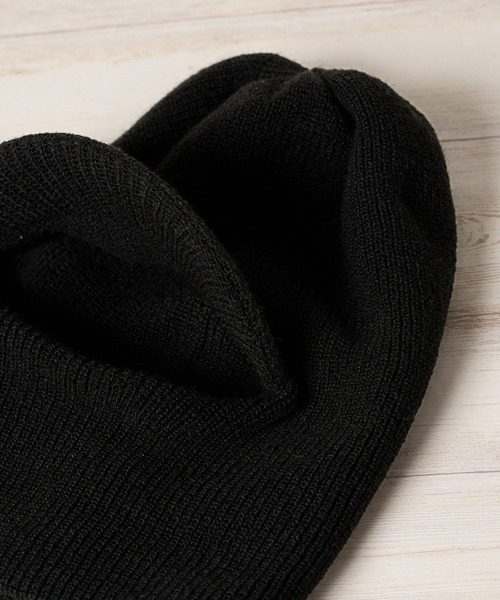 Mighty Shine（マイティシャイン）の「Balaclava Knit Cap【Mighty Shine / マイティシャイン】1233014（ニットキャップ/ビーニー・メンズ・キャメル/ブラック・FREE）」の11枚目の写真