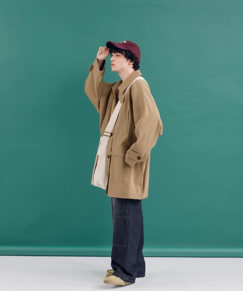 MUHET（ミュエータ）の「ダブルニーデニムパンツ（デニムパンツ・レディース・ダークインディゴブルー/オフホワイト・X-LARGE/SMALL/MEDIUM）」の19枚目の写真