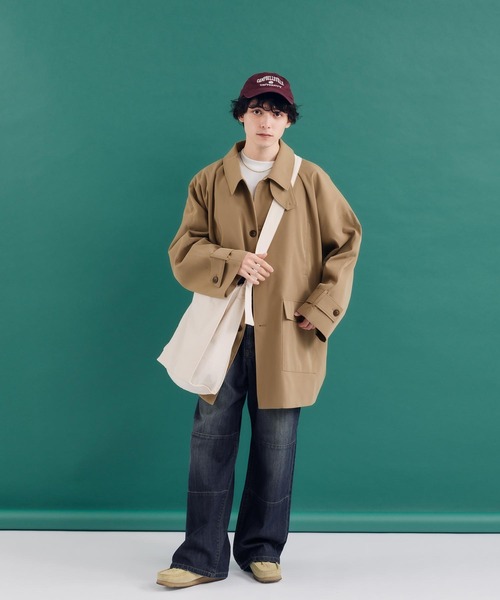 MUHET（ミュエータ）の「ダブルニーデニムパンツ（デニムパンツ・レディース・ダークインディゴブルー/オフホワイト・X-LARGE/SMALL/MEDIUM）」の18枚目の写真