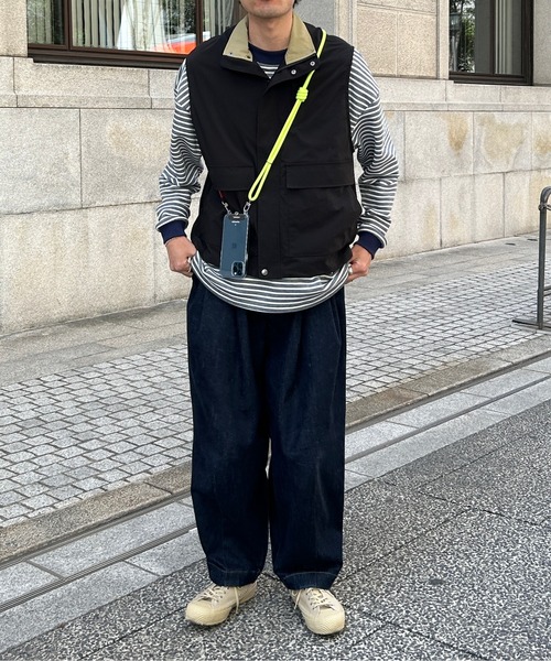 CPCM（シーピーシーエム）の「スタンドベスト（ベスト・メンズ・アイボリー/ブラック・MEDIUM/LARGE）」の13枚目の写真