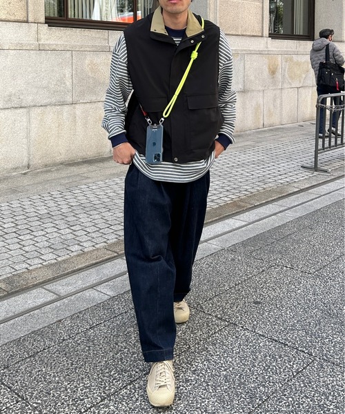 CPCM（シーピーシーエム）の「スタンドベスト（ベスト・メンズ・アイボリー/ブラック・MEDIUM/LARGE）」の14枚目の写真