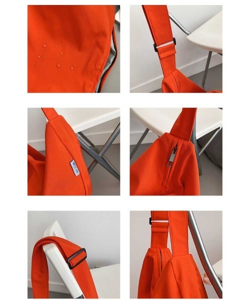 mushwear(マッシュウェア)の「防水ボディショルダー(ショルダーバッグ・メンズ・ブラック/ホワイト/グリーン/イエロー/オレンジ・FREE)」の12枚目の写真