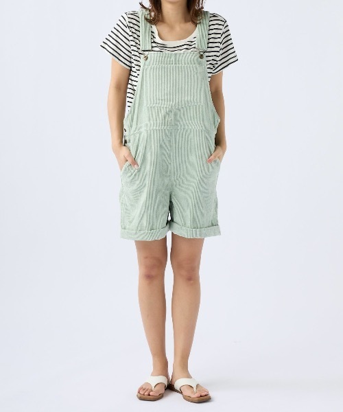 Ocean Pacific(オーシャンパシフィック)の「【OP:オーピー】レディースコーデュロイサロペット(サロペット/オーバーオール・レディース・グリーン/ブラウン/パープル系その他/イエロー・MEDIUM/LARGE)」の22枚目の写真