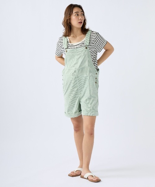 Ocean Pacific(オーシャンパシフィック)の「【OP:オーピー】レディースコーデュロイサロペット(サロペット/オーバーオール・レディース・グリーン/ブラウン/パープル系その他/イエロー・MEDIUM/LARGE)」の19枚目の写真