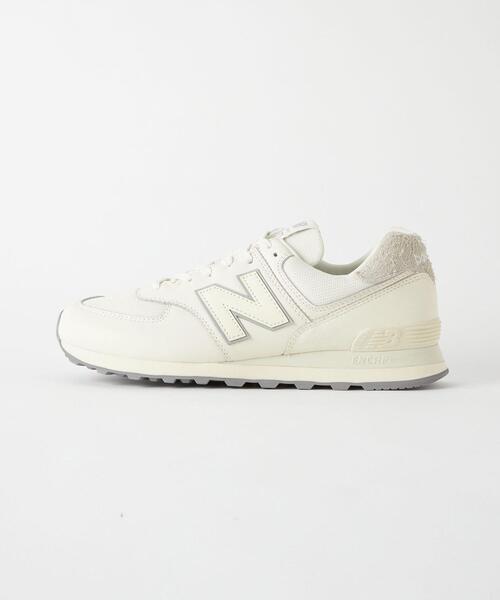 NEW BALANCE(ニューバランス)の「【別注】<New Balance>U574 スニーカー 25.5cm~29cm(スニーカー・メンズ・オフホワイト・25.5cm/26cm/26.5cm/27cm/27.5cm/28cm/28.5cm/29cm)」の8枚目の写真
