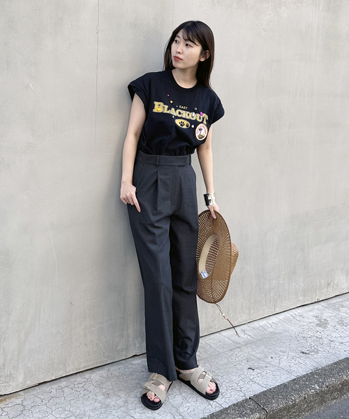 Bonum（ボナム）の「TWストレートスラックスパンツ（その他パンツ