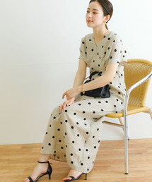 URBAN RESEARCH | 『一部WEB限定カラー』ウエストタックフレンチスリーブリネンワンピース(ワンピース)