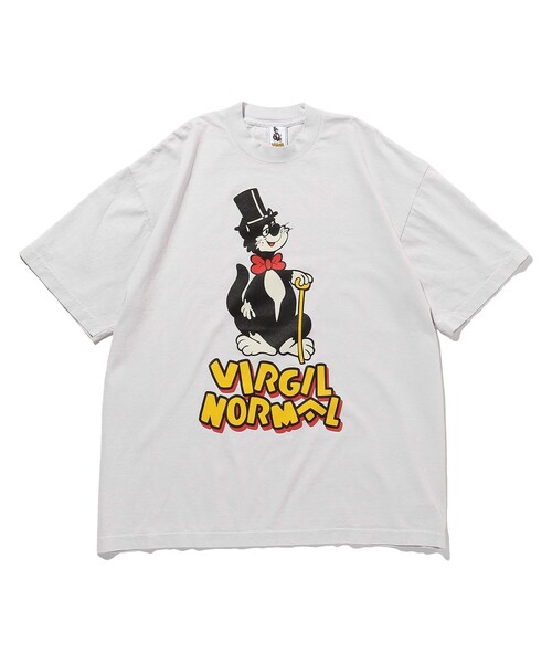 【セール】Virgil Normal/ヴァージルノーマル SNOOTY MOONEY/スヌーティ マニー グラフィックTシャツ（Tシャツ/カットソー）｜VIRGIL NORMAL（ヴァージル