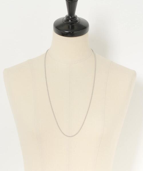 URBAN RESEARCH（アーバンリサーチ）の「URBAN RESEARCH iD　ボールチェーンネックレス（ネックレス・メンズ・シルバー・FREE）」の3枚目の写真