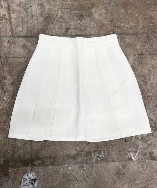 ROOPTOKYO（ループトウキョウ）の「▲Pleats Mini Skirt / プリーツミニスカート（スカート・レディース・チャコールグレー/ブラック/ベージュ/ホワイト・S/M/L）」の2枚目の写真