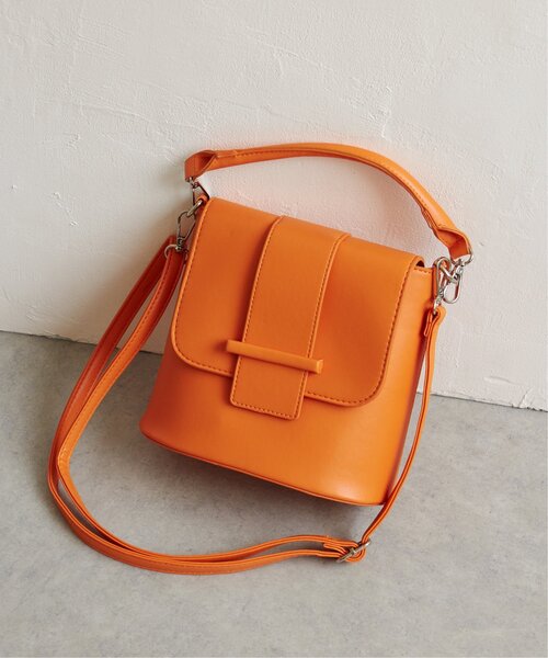 VENCEEXCHANGE（ヴァンスエクスチェンジ）の「レリア2WAYバッグ（ショルダーバッグ・レディース・ブルー/オフホワイト/ブラック/オレンジ・FREE）」の4枚目の写真