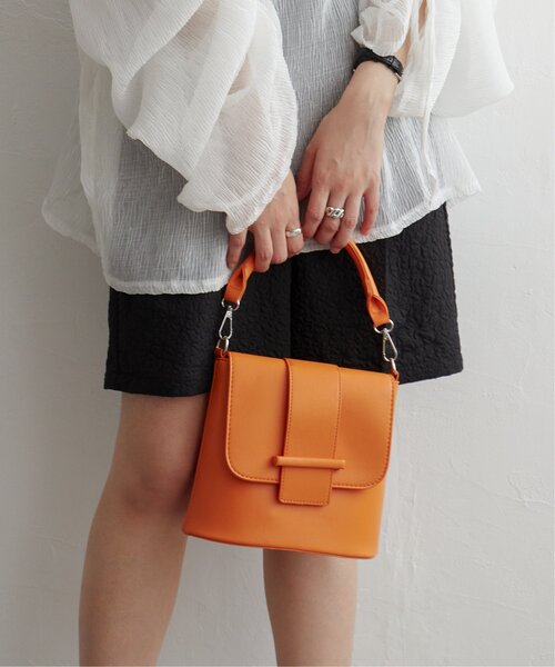 VENCEEXCHANGE（ヴァンスエクスチェンジ）の「レリア2WAYバッグ（ショルダーバッグ・レディース・ブルー/オフホワイト/ブラック/オレンジ・FREE）」の14枚目の写真