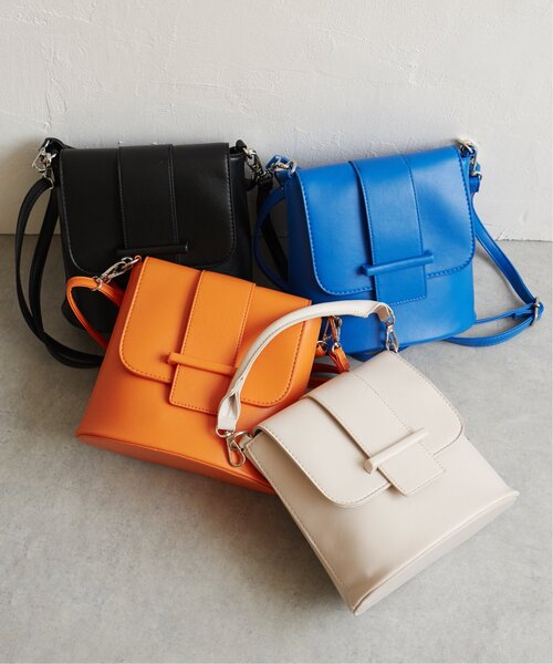 VENCEEXCHANGE（ヴァンスエクスチェンジ）の「レリア2WAYバッグ（ショルダーバッグ・レディース・ブルー/オフホワイト/ブラック/オレンジ・FREE）」の22枚目の写真
