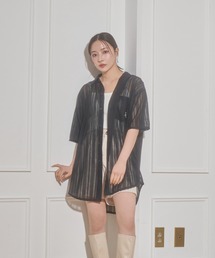 ANDGEEBEE | UNISEX レースポケットシャツ(シャツ/ブラウス)