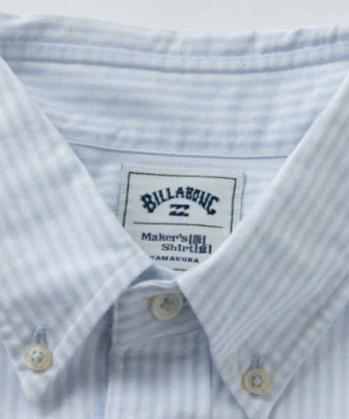 BILLABONG（ビラボン）の「【直営店限定】BILLABONG x 鎌倉シャツ SURF BD SHIRTS メンズ 【2023年夏モデル】/ビラボン半袖シャツ（シャツ/ブラウス・メンズ・パープル/イエロー/ホワイト/パープル系その他/ブラック/ブルー・MEDIUM/LARGE/SMALL/X-LARGE）」の10枚目の写真
