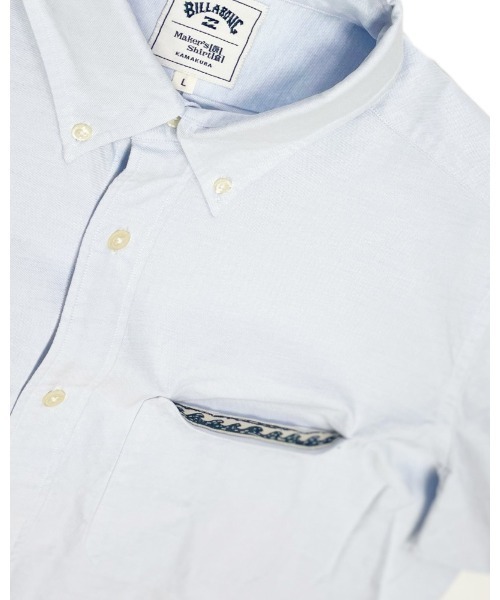 BILLABONG（ビラボン）の「【直営店限定】BILLABONG x 鎌倉シャツ SURF BD SHIRTS メンズ 【2023年夏モデル】/ビラボン半袖シャツ（シャツ/ブラウス・メンズ・パープル/イエロー/ホワイト/パープル系その他/ブラック/ブルー・MEDIUM/LARGE/SMALL/X-LARGE）」の19枚目の写真