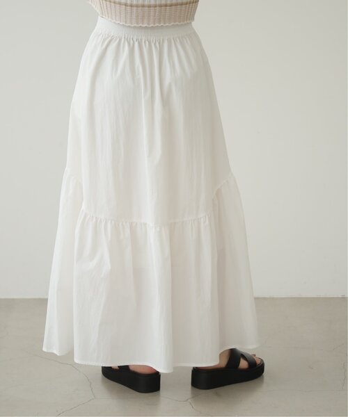 RAY CASSIN（レイカズン）の「アシンメトリーボリュームスカート（スカート・レディース・ベージュ/ブラック/オフホワイト・FREE）」の20枚目の写真