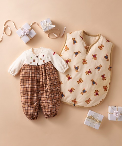 ダウンスリーパー（ベビーパジャマ/スリーパー）｜MIKI HOUSE