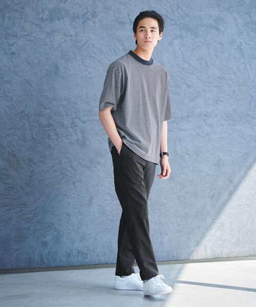 green label relaxing（グリーンレーベルリラクシング）の「ポリエステル ドライピンヘッド ユーティリティー 9分丈 パンツ -ストレッチ-（その他パンツ・メンズ・ベージュ/グレー/ダークグレー・XL/S/M/L）」の12枚目の写真