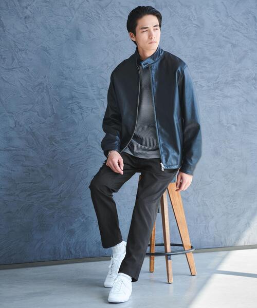 green label relaxing（グリーンレーベルリラクシング）の「ポリエステル ドライピンヘッド ユーティリティー 9分丈 パンツ -ストレッチ-（その他パンツ・メンズ・ベージュ/グレー/ダークグレー・XL/S/M/L）」の8枚目の写真