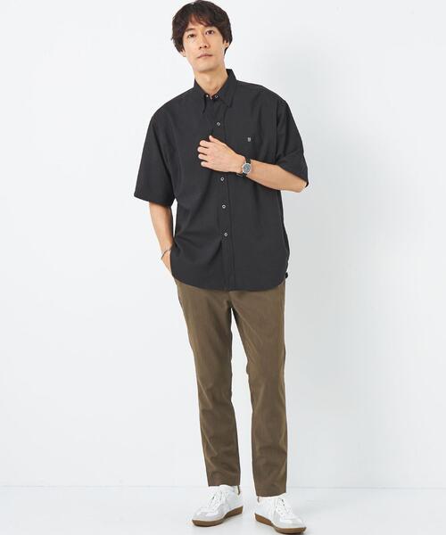 green label relaxing（グリーンレーベルリラクシング）の「ポリエステル ドライピンヘッド ユーティリティー 9分丈 パンツ -ストレッチ-（その他パンツ・メンズ・ベージュ/グレー/ダークグレー・XL/S/M/L）」の15枚目の写真