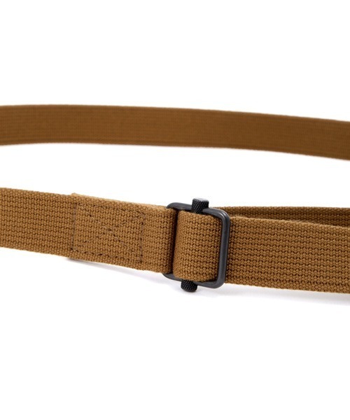 MHL.（エムエイチエル）の「NARROW MILITARY BELT（ベルト・レディース・ブラウン系その他/ブラック/ネイビー・FREE）」の7枚目の写真