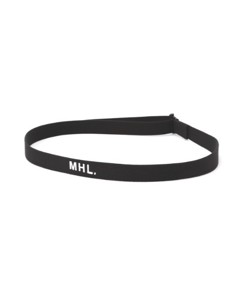 MHL.（エムエイチエル）の「NARROW MILITARY BELT（ベルト・レディース・ブラウン系その他/ブラック/ネイビー・FREE）」の9枚目の写真