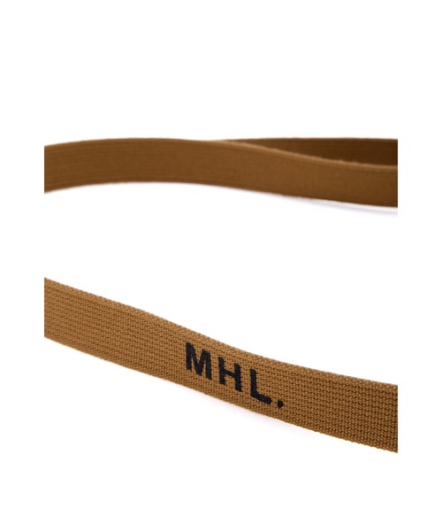MHL.（エムエイチエル）の「NARROW MILITARY BELT（ベルト・レディース・ブラウン系その他/ブラック/ネイビー・FREE）」の20枚目の写真
