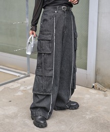 COLONY 2139 | デニムデザインカーゴパンツ(デニムパンツ)