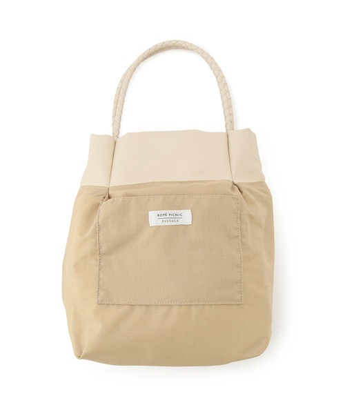 ROPE' PICNIC（ロペピクニック）の「ダブルフリルメッシュハンドルミドルトートバッグ（トートバッグ・レディース・ブラック/シルバー/キナリ/ブルー系その他4・FREE）」の13枚目の写真