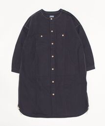 HOUSTON（ヒューストン）の「【HOUSTON】ヘリンボーン ツイルワンピース（ワンピース）」