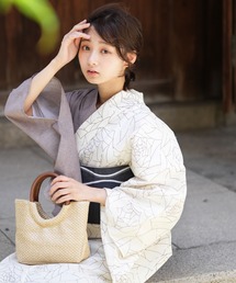 utatane | 選べる浴衣3点セット utataneオリジナルデザイン 国内染色 シンプルスタイル(浴衣)